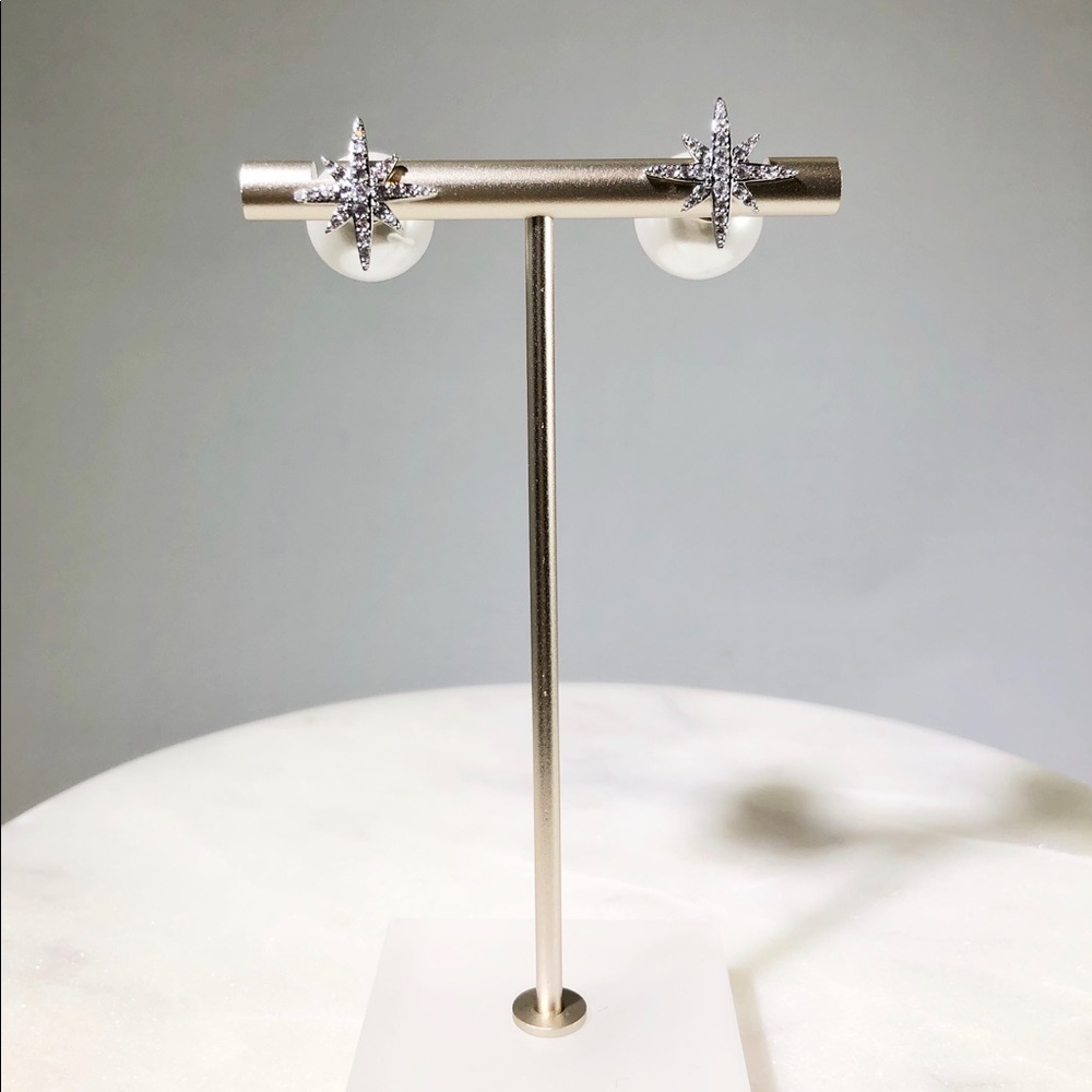 Galactic Pearl Studs - Picture 4 of 6